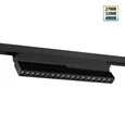 359737 PORT NT25 240 черный Светильник однофазный двухжильный трековый с переключ. цв. температуры IP20 LED 18W 180-265V 2700К/3200К/4000К EOS