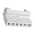 359738 PORT NT25 240 белый Светильник однофазный двухжильный трековый с переключ. цв. температуры IP20 LED 6W 180-265V 2700К/3200К/4000К EOS