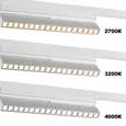 359739 PORT NT25 240 белый Светильник однофазный двухжильный трековый с переключ. цв. температуры IP20 LED 12W 180-265V 2700К/3200К/4000К EOS