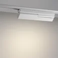 359758 PORT NT25 258 белый Светильник однофазный трехжильный трековый с переключ. цв. температуры IP20 LED 18W 180-265V 2700К/3200К/4000К EOS
