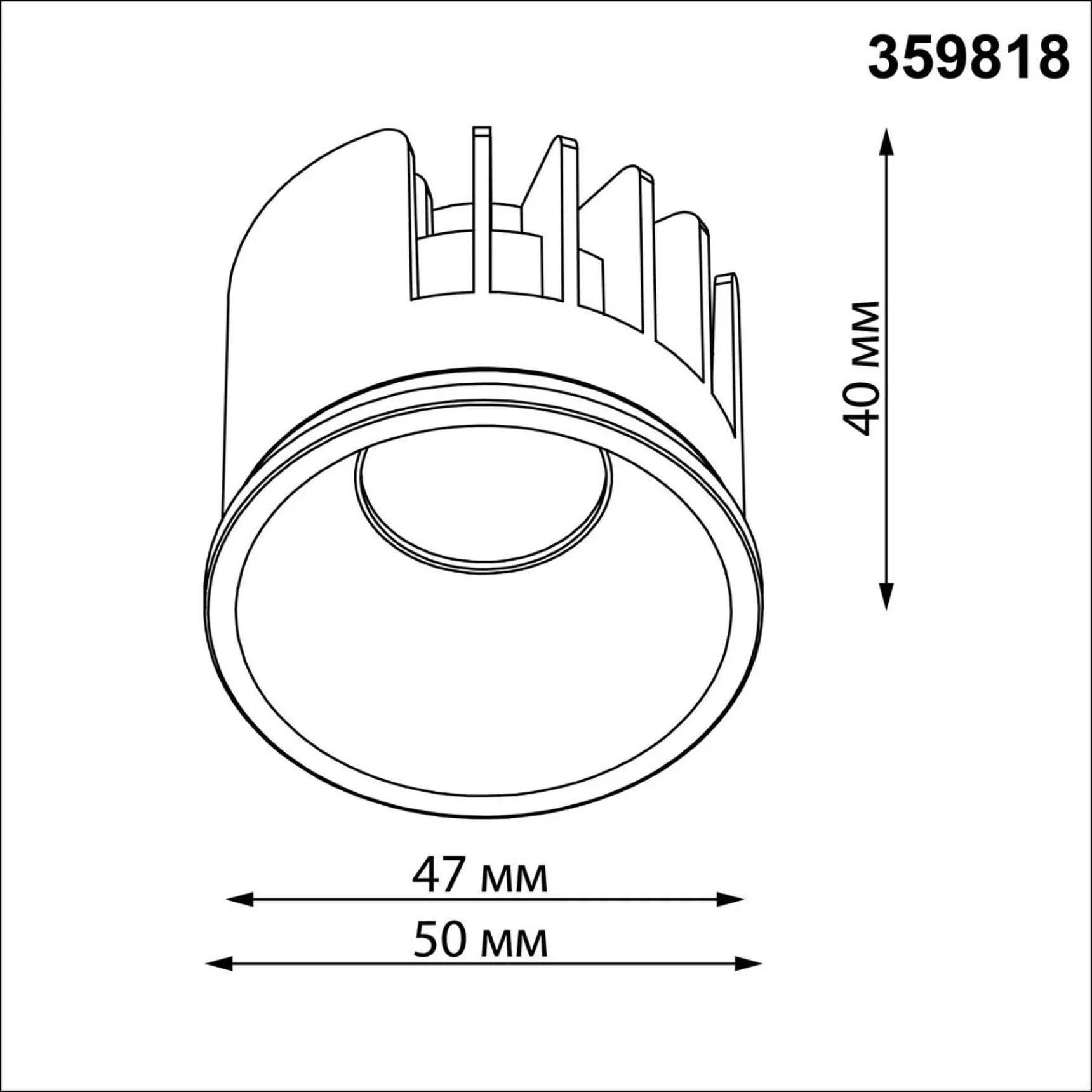 359818 DIOD NT25 490 белый Модуль диммир. со сменой цв. температуры IP20 LED 10W 180-265V 2700-4000К MOD