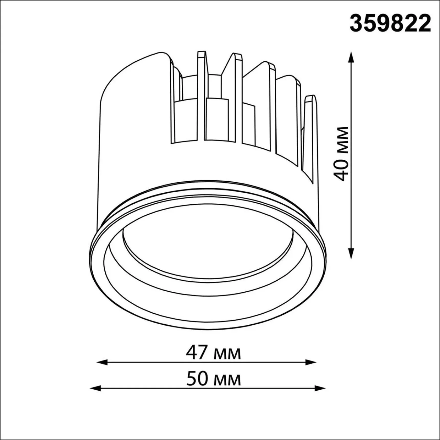 359822 DIOD NT25 494 белый Модуль диммир. со сменой цв. температуры IP20 LED 10W 180-265V 2700-4000К MOD