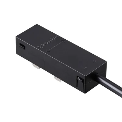 135311 PORT NT25 206 черный Токопровод (подвод питания) IP20 90-240V VECTOR