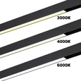 359936 PORT NT25 208 черный Трековый светильник с переключ. цв. темпер. IP20 LED 3000К\4000К\6000К 10W 90-240V VECTOR
