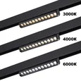 359946 PORT NT25 214 черный Трековый светильник с переключ. цв. темпер. IP20 LED 3000К\4000К\6000К 10W 90-240V VECTOR