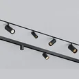 359960 PORT NT25 220 черный Трековый светильник с переключ. цв. темпер. IP20 LED 3000К\4000К\6000К 30W 90-240V VECTOR