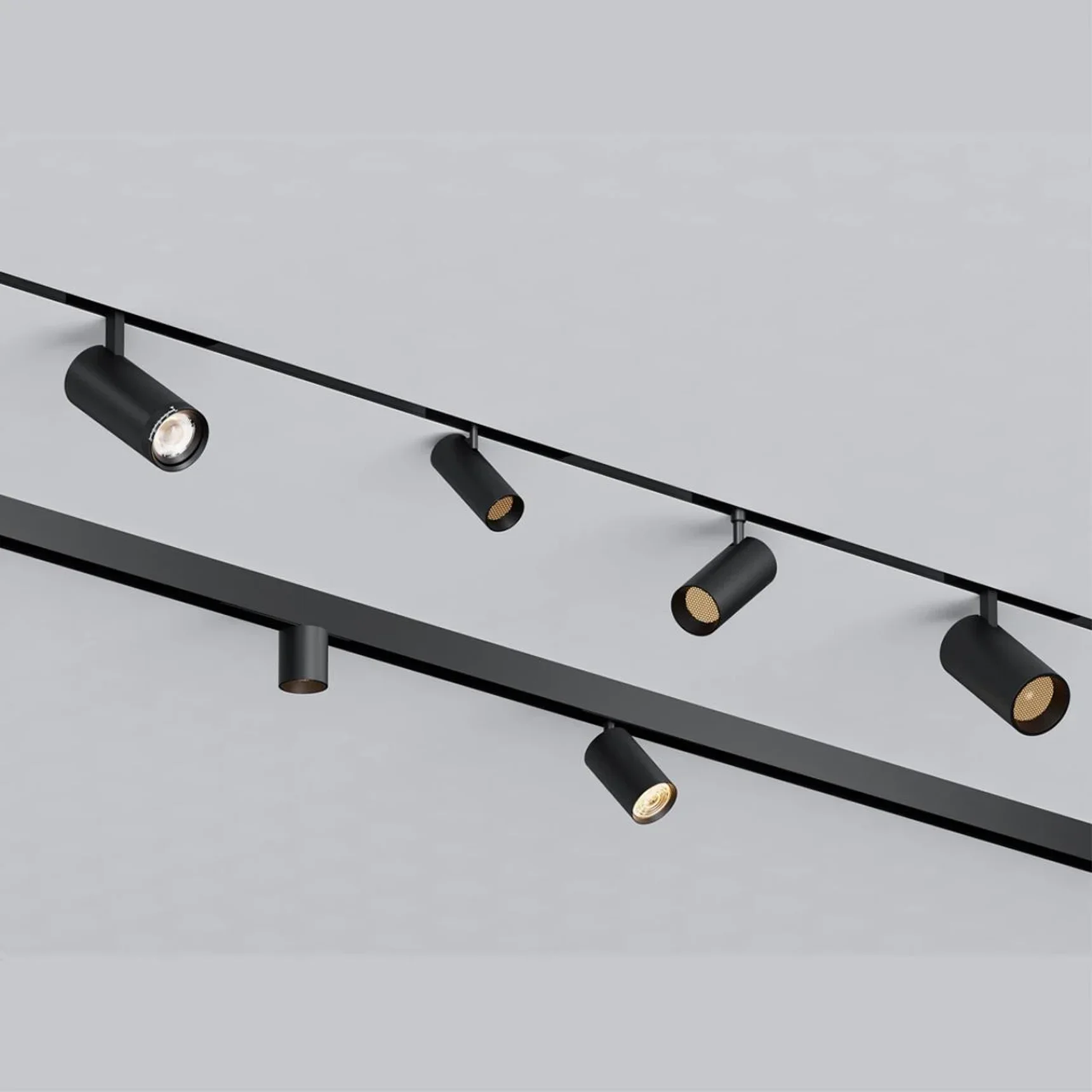 359960 PORT NT25 220 черный Трековый светильник с переключ. цв. темпер. IP20 LED 3000К\4000К\6000К 30W 90-240V VECTOR