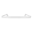 7790/24L MITRA LED SN 000 Светильник пластик/белый LED 24Вт 3000/4000/6500К D300 IP44 CCT/датчик движения NEBULA WHITE