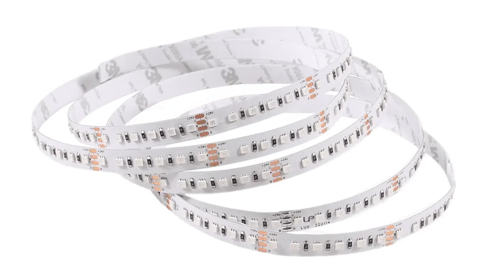 Светодиодная лента LEDS POWER 2835 120/м (21Вт/м) 24В RGB LUX