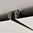 135326 NT25 000 черный Шинопровод для монтажа в натяжной потолок 2м (CLAMP) IP20 48V FLUM