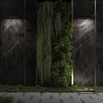 7040/14WL NATURE ODL25 679 черный/металл Фасадный поворотный на 180° светильник IP65 LED 14W 3000K 24° 759Лм AC220-240V GRAZE