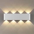7192/8WL HIGHTECH ODL27 Настенный светильник белый/металл IP20 LED 8W 3000K 220V MAGNUM