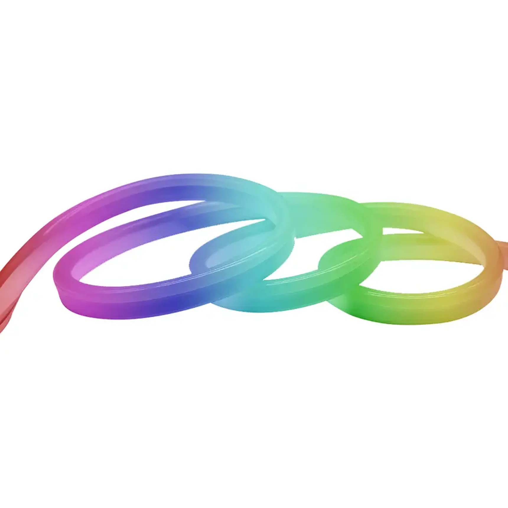 Неоновая лента светодиодная SMD 220В 2835, 120 LED/м, 11 Вт/м, 220В , IP65, Цвет: РГБ, NE-2180-220-11-RGB-65