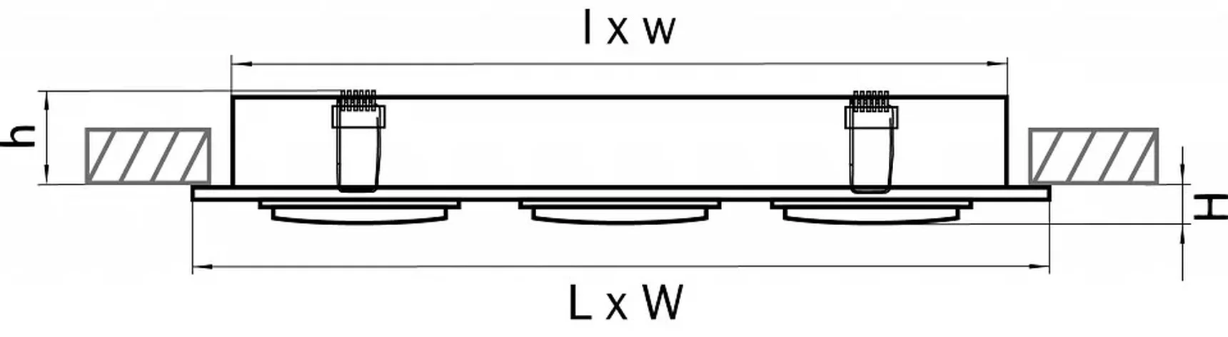 011613 Светильник SINGO X3 MR16/HP16 БЕЛЫЙ