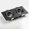 011626 Светильник SINGO BASE Quad X2 MR16/GU10 ЧЕРНЫЙ