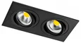 011626 Светильник SINGO BASE Quad X2 MR16/GU10 ЧЕРНЫЙ