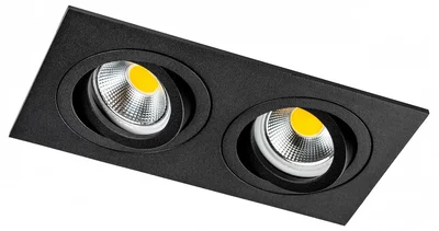 011626 Светильник SINGO BASE Quad X2 MR16/GU10 ЧЕРНЫЙ