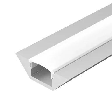 Профиль с экраном ALU-CORNER-2000 ANOD+FROST (Arlight, Алюминий) 014900 014900 | Выводится из поставок