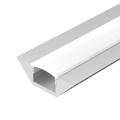 Профиль с экраном ALU-CORNER-2000 ANOD+FROST (Arlight, Алюминий) 014900 014900 | Выводится из поставок