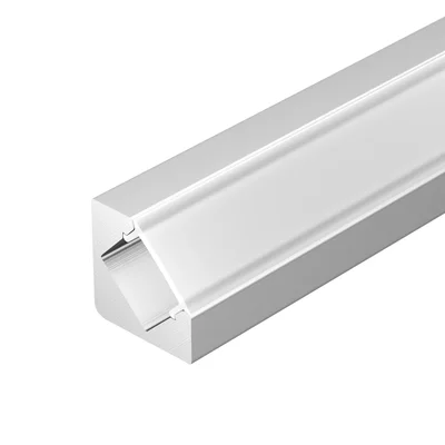 Профиль с экраном ALU-D45-2000 ANOD+FROST (Arlight, Алюминий) 018252 018252 | Выводится из поставок