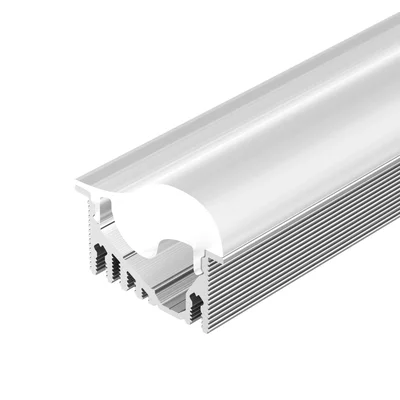 Профиль с экраном ALU-ASYMETRIC-2000 ANOD+FROST LENS (Arlight, Алюминий) 019270 019270 | Выводится из поставок