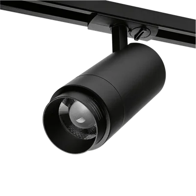 Трековый светодиодный светильник WOLTA WTL-25W/02B 25Вт 4000К IP20 Чёрный