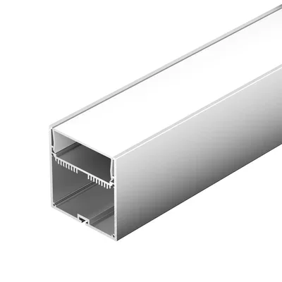 Профиль с экраном SL-LINE-7477-2500 ANOD+OPAL (Arlight, Алюминий) 020468 020468