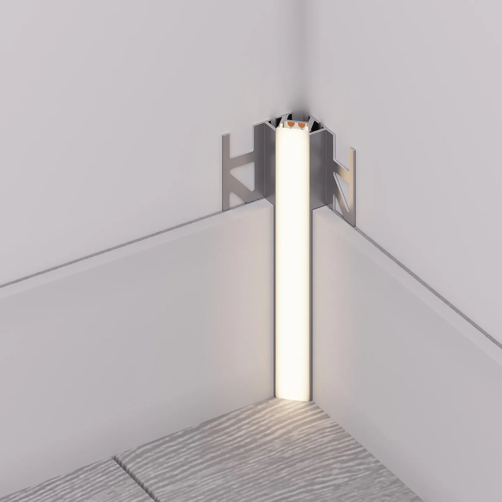 Профиль ARH-DECORE-S12-INT-2000 ANOD внутренний (Arlight, Алюминий) 023868 023868