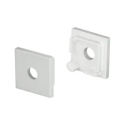 Заглушка SL-KANT-H16 SQUARE с отверстием (Arlight, Пластик) 024485 024485