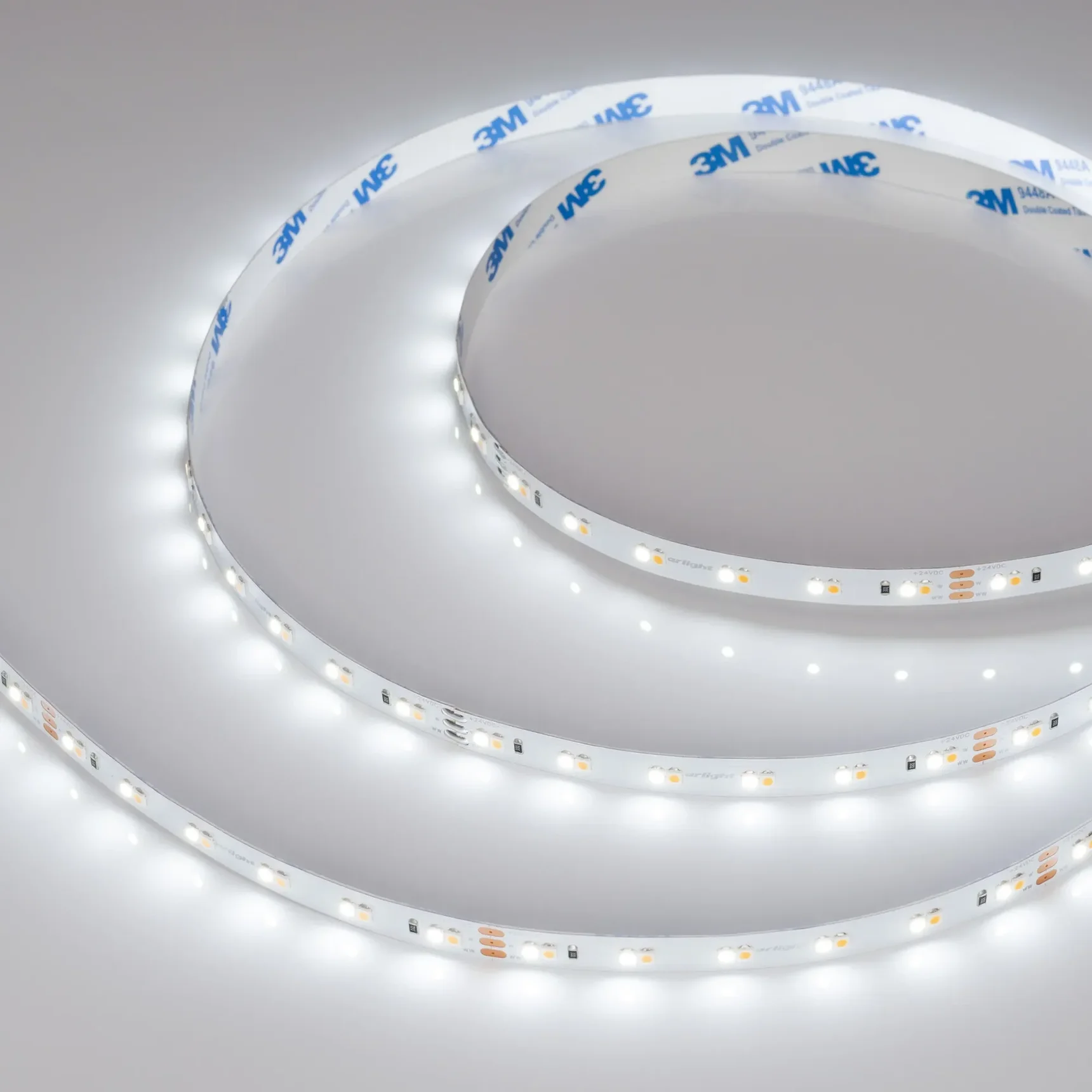 Светодиодная лента UL-A120-10mm 24V White-MIX (9.6 W/m, IP20, 5m) (Arlight, Изменяемая ЦТ) 025211(3)
