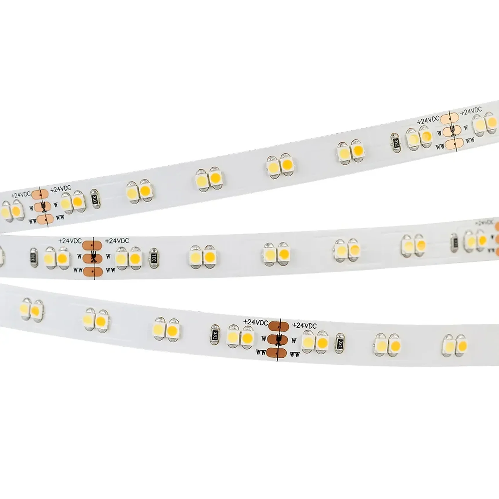 Светодиодная лента UL-A120-10mm 24V White-MIX (9.6 W/m, IP20, 5m) (Arlight, Изменяемая ЦТ) 025211(3)