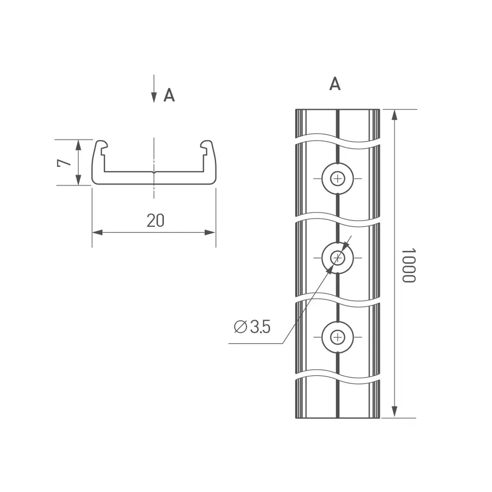 Профиль ARL-MOONLIGHT-1516-1000 CLEAR (Arlight, Пластик) 025557 025557