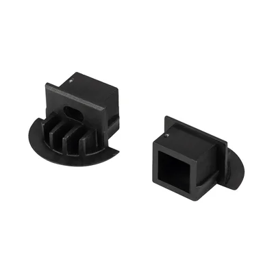 Заглушка для PDS-F черная с отверстием (Arlight, Пластик) 026206 026206