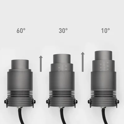 Светильник ALT-RAY-ZOOM-R61-12W Warm3000 (DG, 10-60 deg, 230V) (Arlight, IP67 Металл, 3 года) 026447(2) 026447(2)