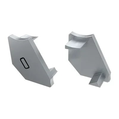 Заглушка для ALM-V60 серая левая (Arlight, Пластик) 026719 026719 | Выводится из поставок