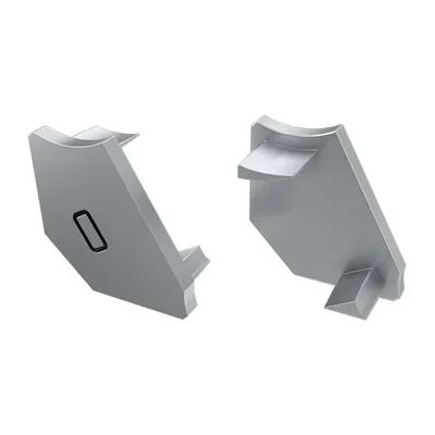 Заглушка для ALM-V60 серая правая (Arlight, Пластик) 026722 026722 | Выводится из поставок