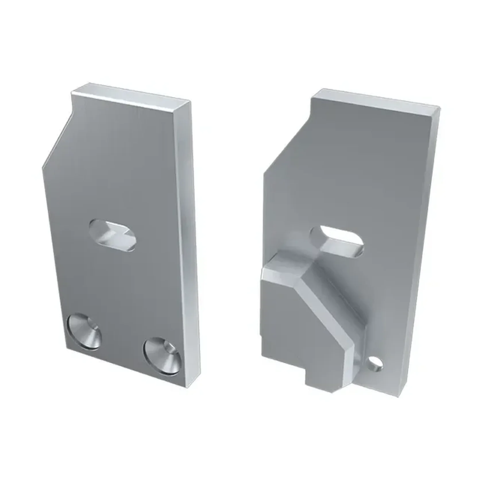 Заглушка для ALM-GLASS-6 правая с отверстием (Arlight, Металл) 026728 026728