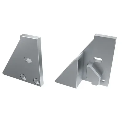 Заглушка для ALM-GLASS-6 с опорой правая с отверстием (Arlight, Металл) 026732 026732