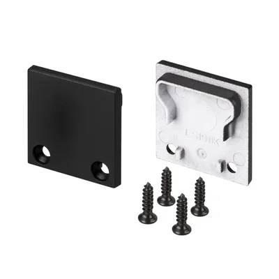 Заглушка SL-LINE-2011M SQUARE BLACK глухая (Arlight, Пластик) 029180 029180