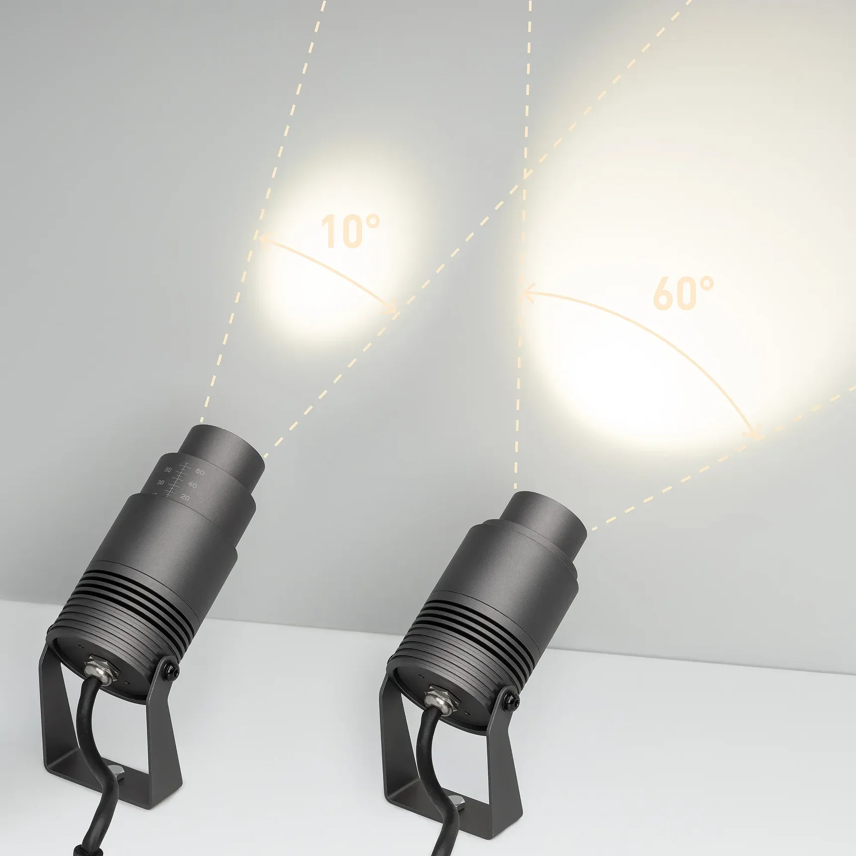 Светильник ALT-RAY-ZOOM-R61-12W Day4000 (DG, 10-60 deg, 230V) (Arlight, IP67 Металл, 3 года) 029700(1)
