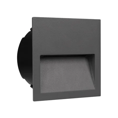 Светильник LTD-TRAIL-S115x115-4W Warm3000 (GR, 70 deg, 230V) (Arlight, IP65 Металл, 3 года) 029963 029963 | Выводится из поставок