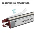 03-186 Блок питания 24В, 24Вт, 200-264В, 1А, IP67, алюм., 192х18х15, ультратонкий, серебро