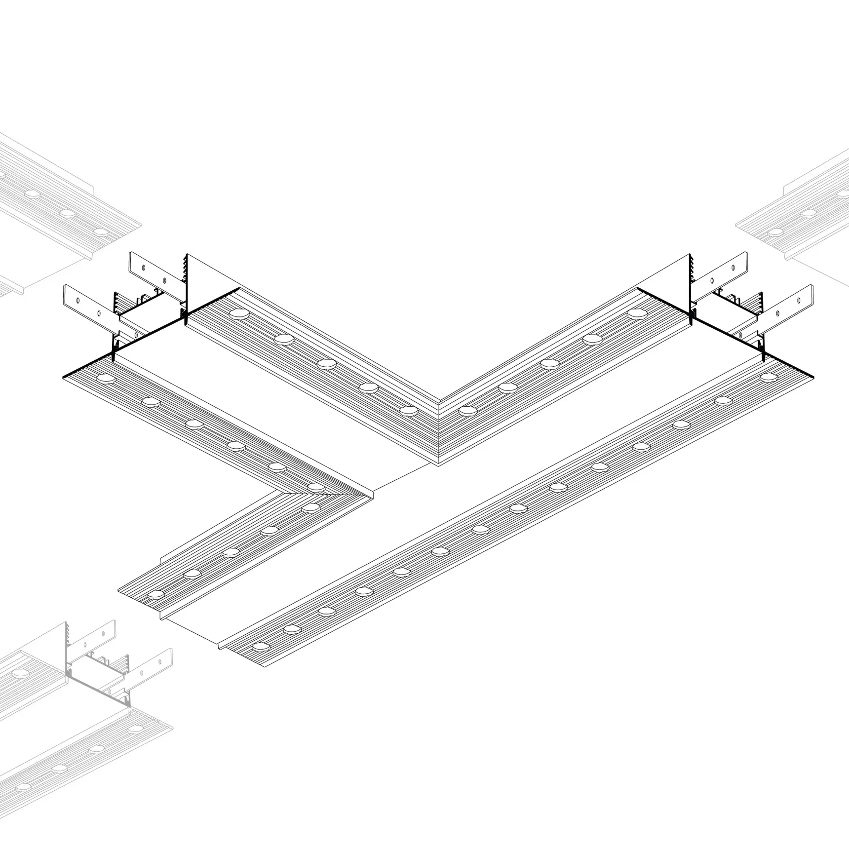 Тройник SL-LINIA45-FANTOM (Arlight, Металл) 030107 030107