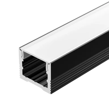 Профиль SL-SLIM-H13M-2000 BLACK (Arlight, Алюминий) 032997 032997