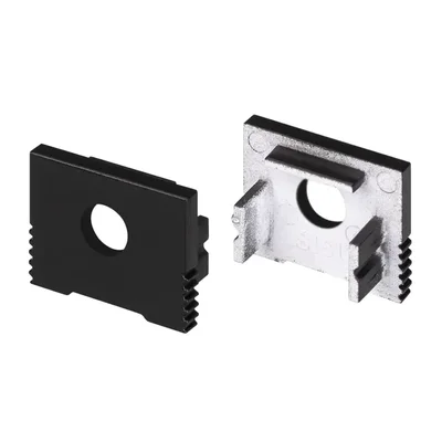 Заглушка SL-SLIM-H13M BLACK с отверстием (Arlight, Пластик) 032998 032998