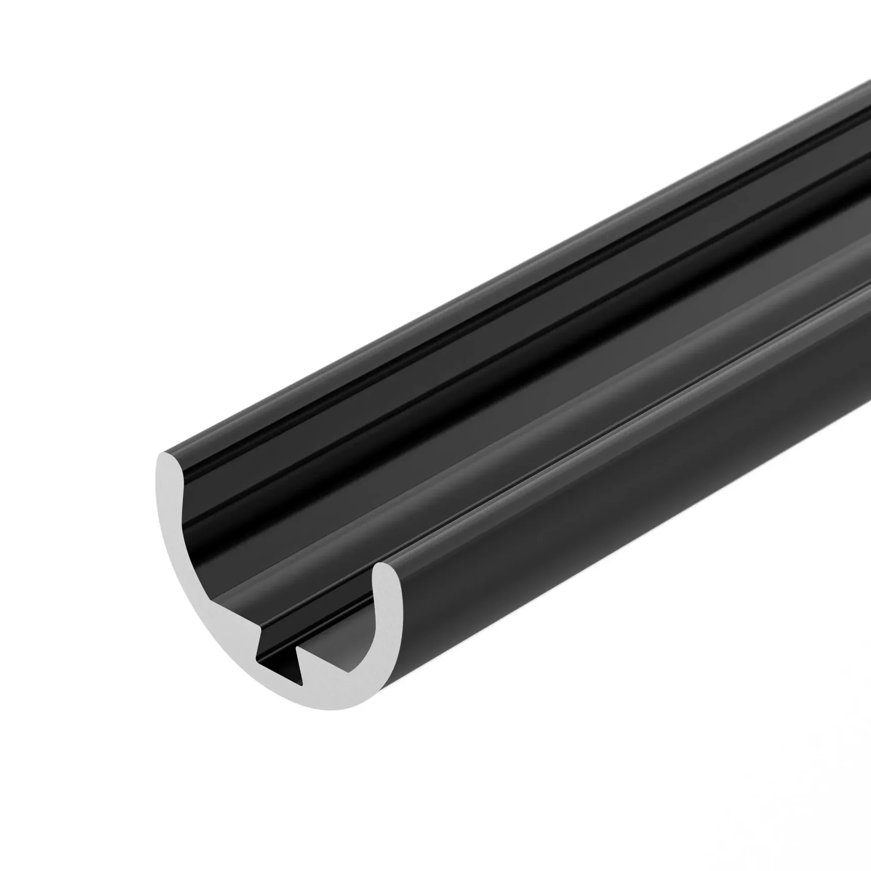 Профиль ROUND-D10.5-2000 ANOD BLACK (Arlight, Алюминий) 033036 033036