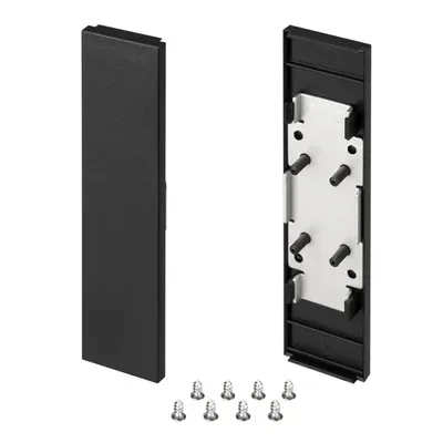 Заглушка SL-LINE-25100-DUAL BLACK глухая (Arlight, Пластик) 033038 033038