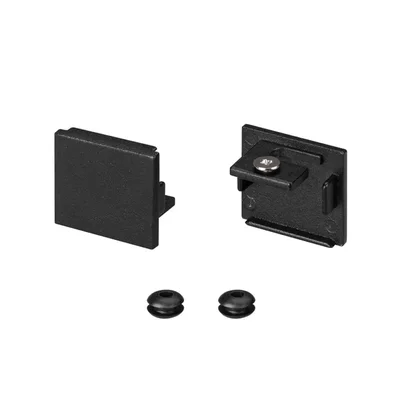 Заглушка SL-LINE-2522 BLACK глухая (Arlight, Металл) 033040 033040