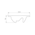 Экран асимметричный SL-LINE-W20-2500 (Arlight, Пластик) 033746(1)
