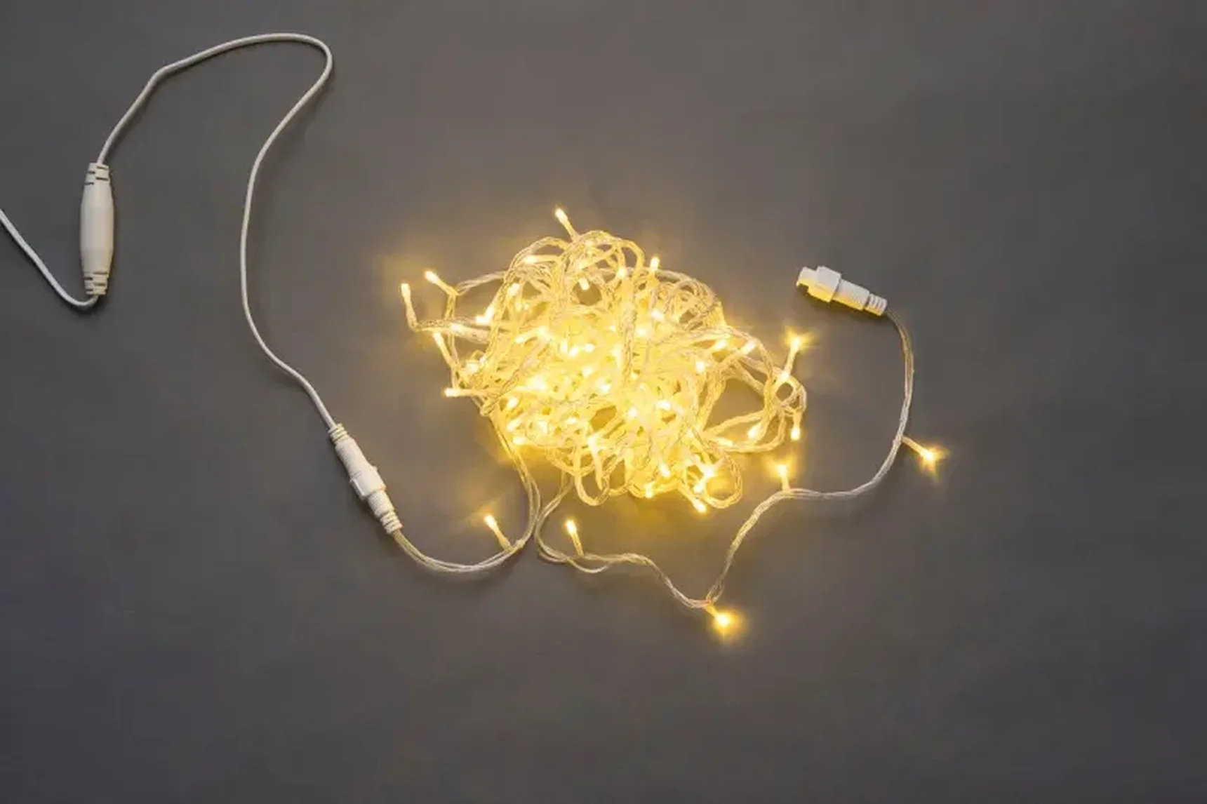 LED-PLS-100-10M-240V-WW/C-F(WW), белая теплая/прозр пров/белый теплый FLASH, IP-54, соединяемая